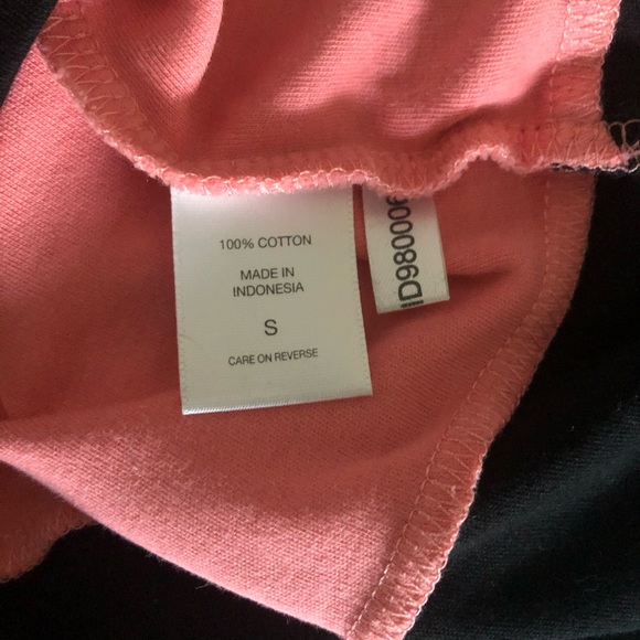 Coral Pink and Black New York and Company Dress - Picture 6 of 6